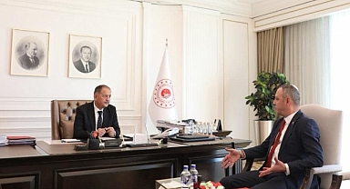 Başkan Alan, Bakan Özhaseki ile görüştü!