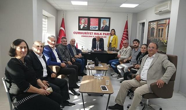 ÇGD’den CHP’ye hayırlı olsun ziyareti