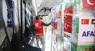 Türkiye’den Gazze’ye yardım eli…