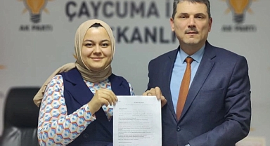 Başkanlık için ilk başvuru geldi!