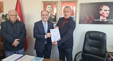 Harun Akın Zonguldak Belediye Başkan aday adaylığı başvurusunu yaptı...