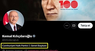 Kılıçdaroğlu, Kurultayın ardından sosyal medya profilini değiştirdi
