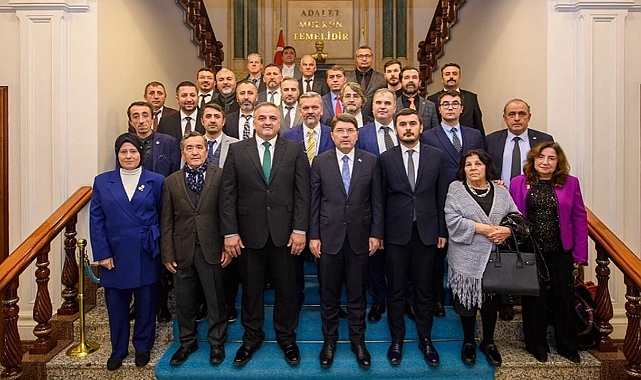 Adalet Bakanı Yılmaz Tunç ZONDEF yönetimini ağırladı