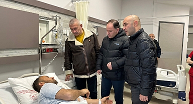 CHP’den heyelanda yaralanan vatandaşlara ziyaret