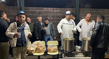 Kahraman madencilere anlamlı günde sıcak karşılama