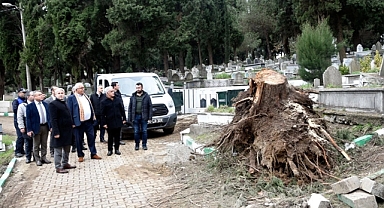 'Ramazan bayramına kadar zarar gören tüm mezarlar onarılacak'