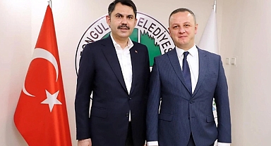 Belediye Başkanı Dr. Ömer Selim Alan, Murat Kurum’u tebrik etti