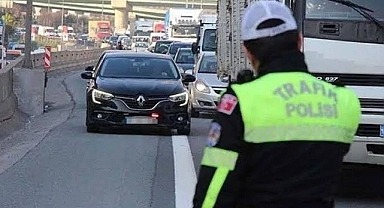 'Çakar' denetimi: 807 sürücüye ceza yağdı