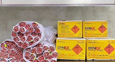 Çok sayıda fünye ve dinamit ele geçirildi