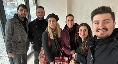 Genç girişimcilere ait işletmeleri ziyaret ettiler