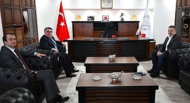 MFA Genel Müdürü Fatih Furtun’dan Rektör İsmail Hakkı Özölçer’e ziyaret