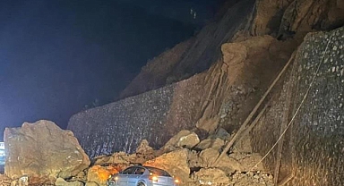Zonguldak'ta heyelan!