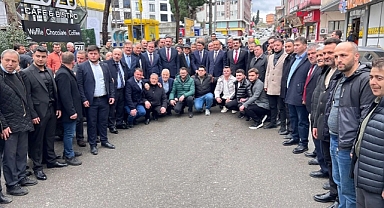 Bakan Yılmaz Tunç'tan esnaf ziyareti