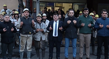 Maden ocaklarında günün ilk ışıklarında anma programı düzenlendi