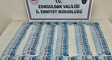 Terminalde sahte para ile yakalandı