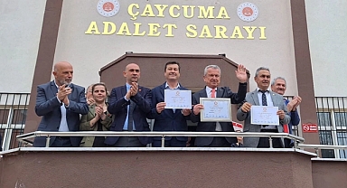 Bülent Kantarcı, Alim Genç ve Erol Acar mazbatasını aldı