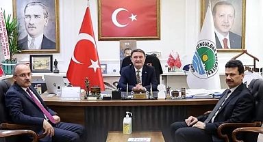 Abdurrahim Alan'dan Tahsin Erdem'e ziyaret
