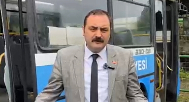 Kozlu’da Halk otobüsünün camları kırıldı!